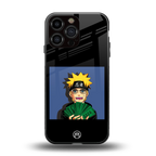 naruto hypebeast back phone cover | glass case for iphone 13 pro max
