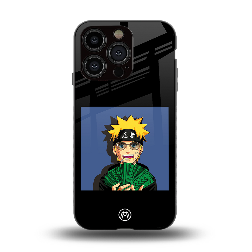 naruto hypebeast back phone cover | glass case for iphone 13 pro