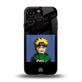 naruto hypebeast back phone cover | glass case for iphone 13 pro
