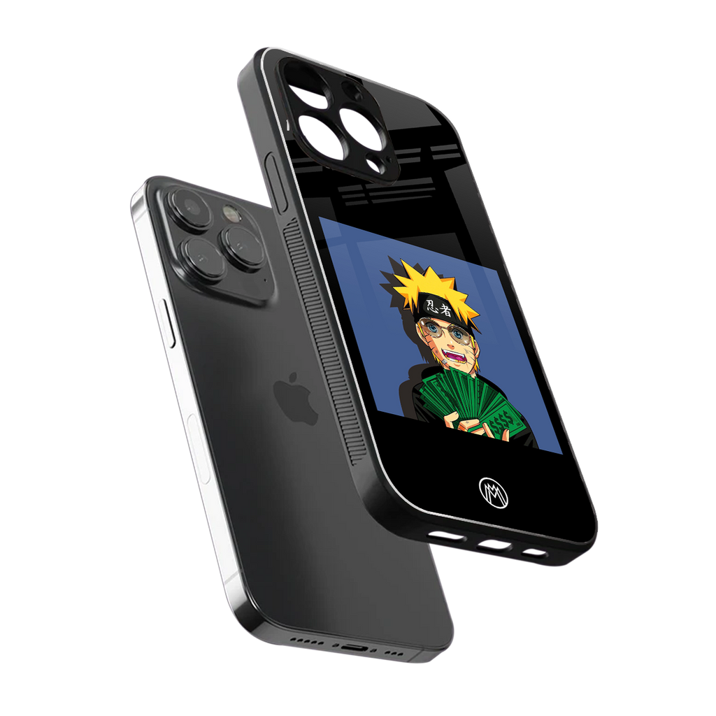 naruto hypebeast back phone cover | glass case for iphone 13 pro
