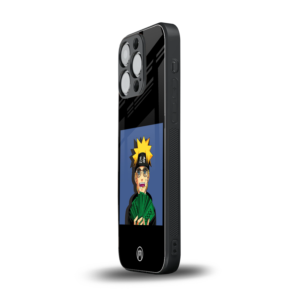 naruto hypebeast back phone cover | glass case for iphone 13 pro