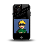 naruto hypebeast back phone cover | glass case for iphone 13