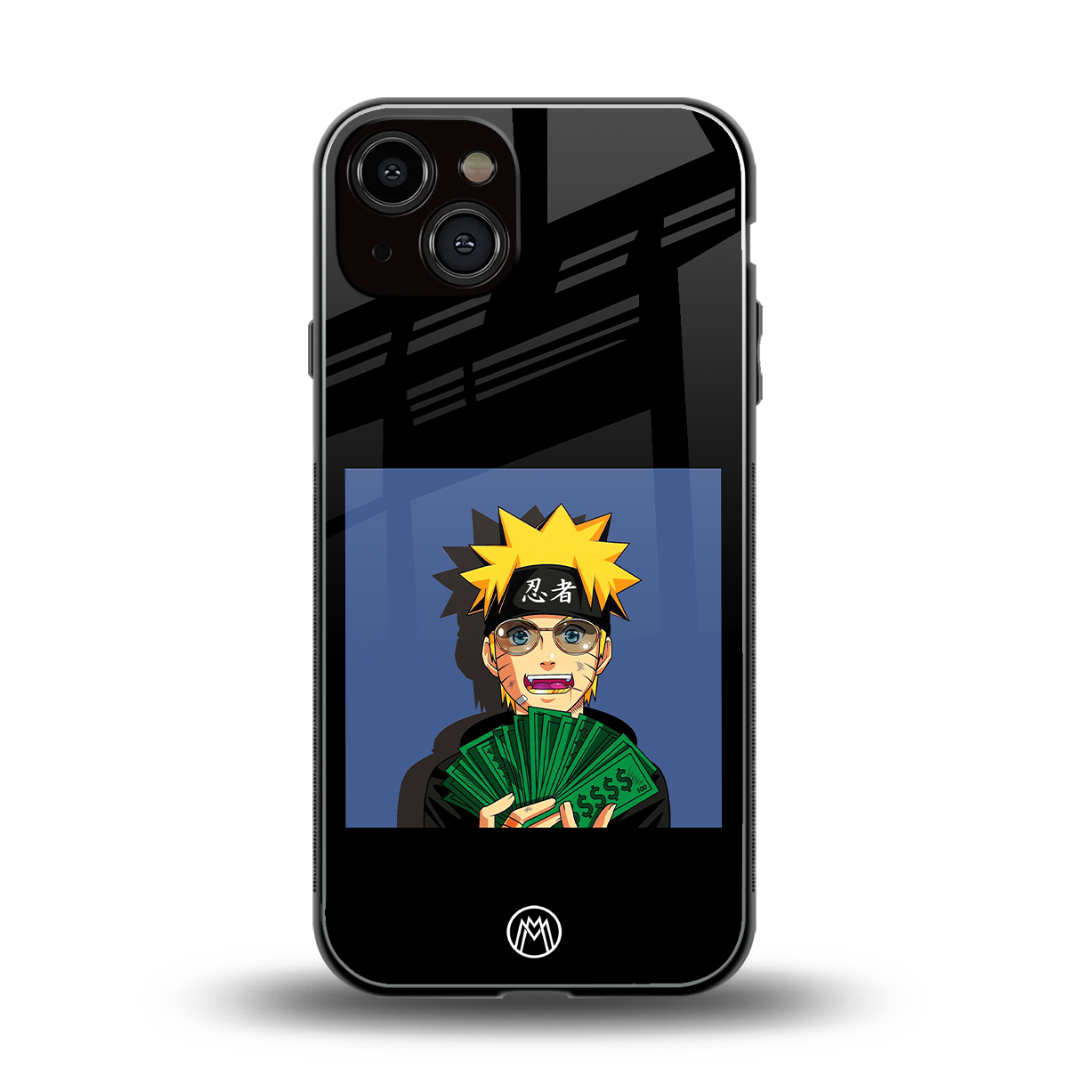 naruto hypebeast back phone cover | glass case for iphone 13