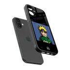naruto hypebeast back phone cover | glass case for iphone 16 plus