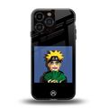 naruto hypebeast back phone cover | glass case for iphone 16 pro max