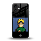 naruto hypebeast back phone cover | glass case for iphone 16