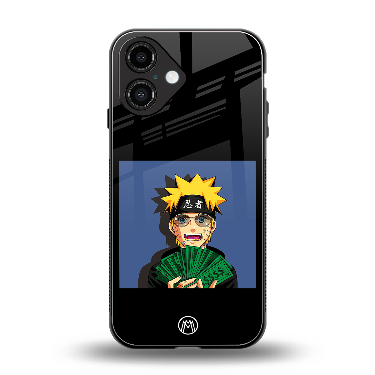 naruto hypebeast back phone cover | glass case for iphone 16