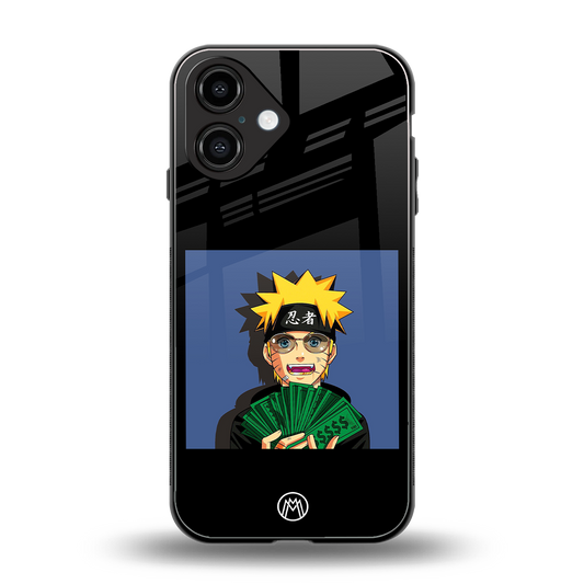 naruto hypebeast back phone cover | glass case for iphone 16