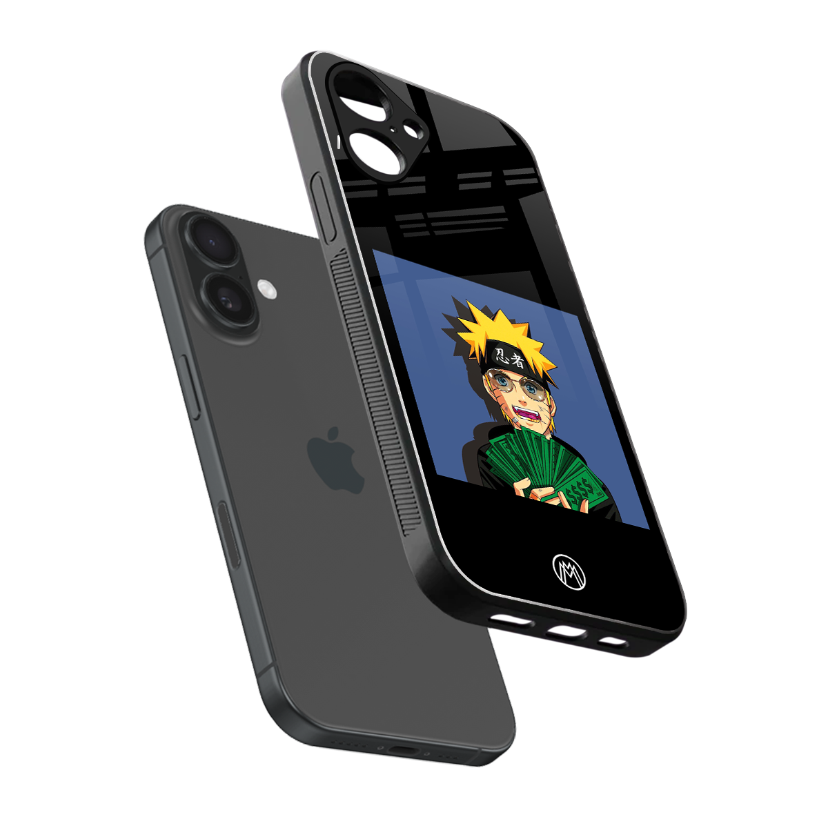 naruto hypebeast back phone cover | glass case for iphone 16