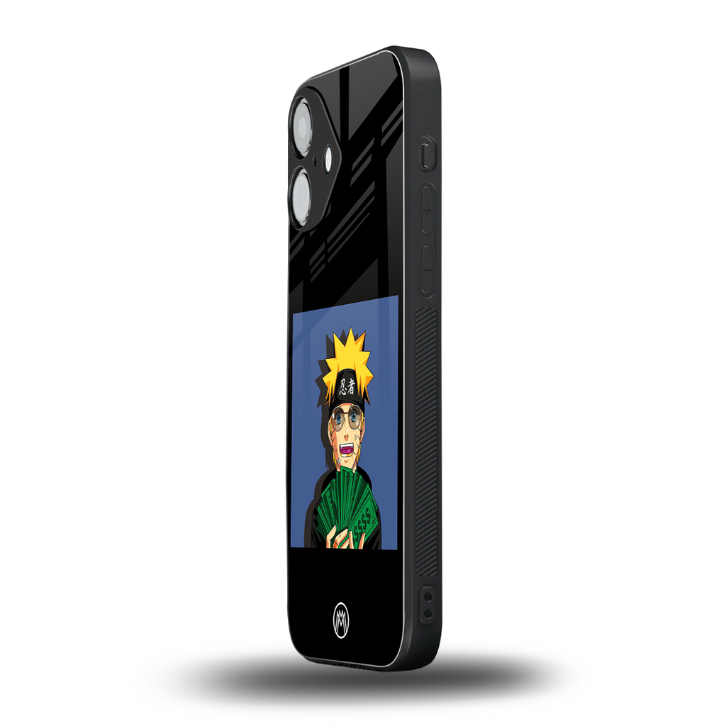 naruto hypebeast back phone cover | glass case for iphone 16