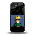 naruto hypebeast back phone cover | glass case for iphone 16e