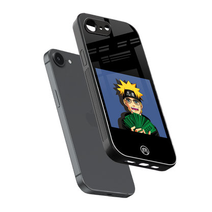 naruto hypebeast back phone cover | glass case for iphone 16e
