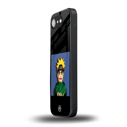 naruto hypebeast back phone cover | glass case for iphone 16e