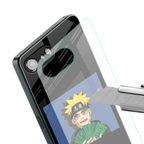 naruto hypebeast back phone cover | glass case for iphone 16e