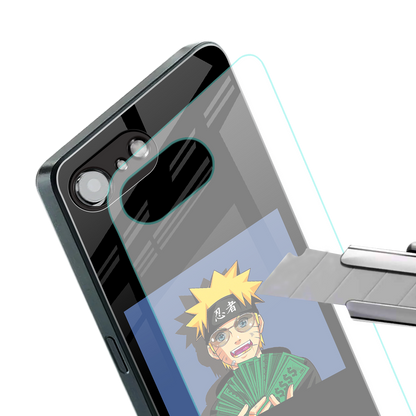 naruto hypebeast back phone cover | glass case for iphone 16e