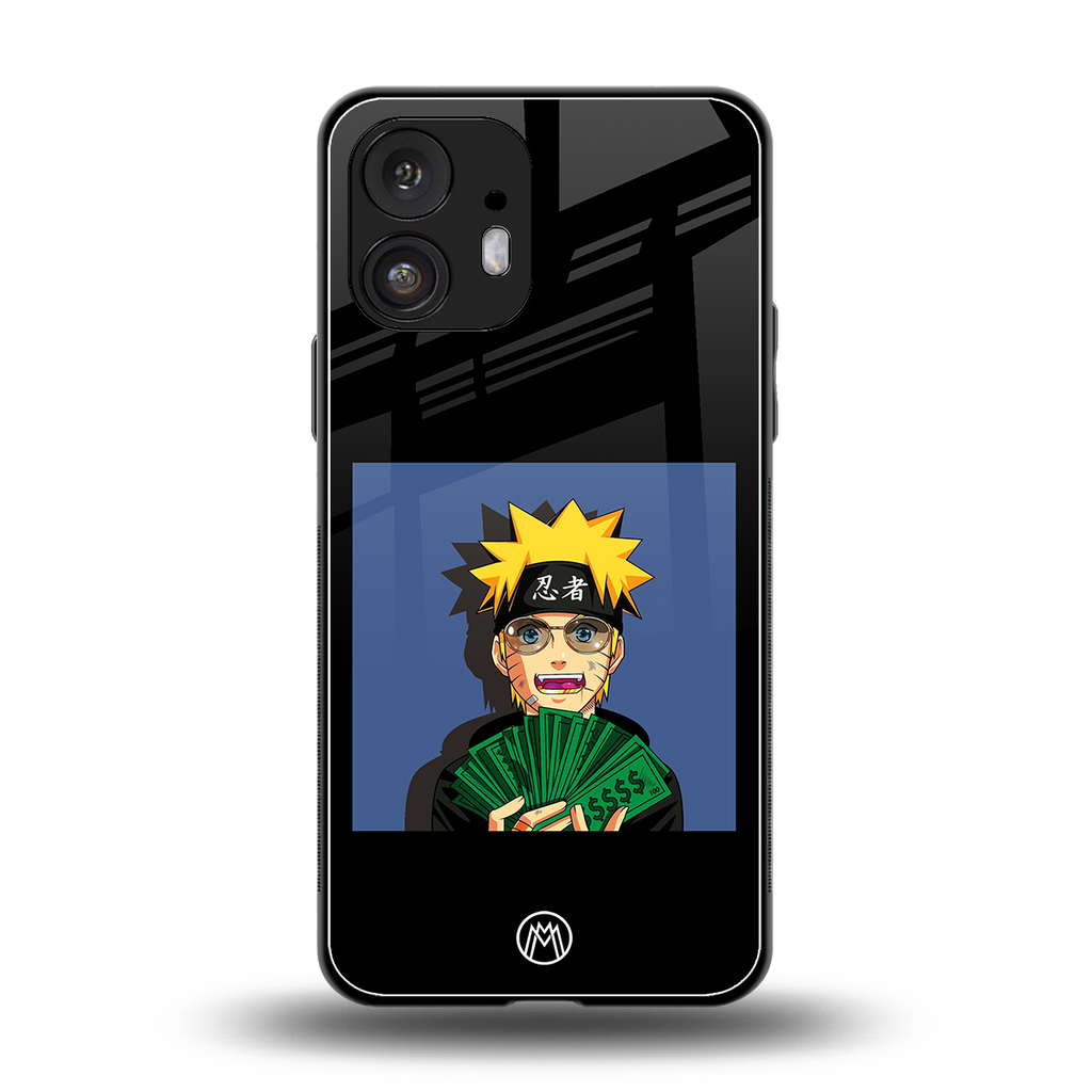 naruto hypebeast back phone cover | glass case for nothing phone 2