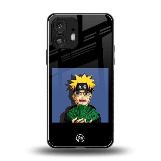 naruto hypebeast back phone cover | glass case for nothing phone 2
