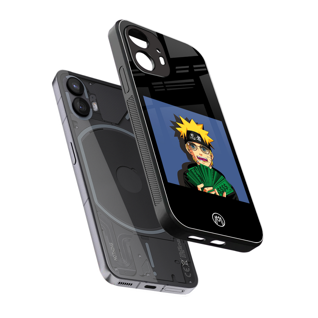 naruto hypebeast back phone cover | glass case for nothing phone 2