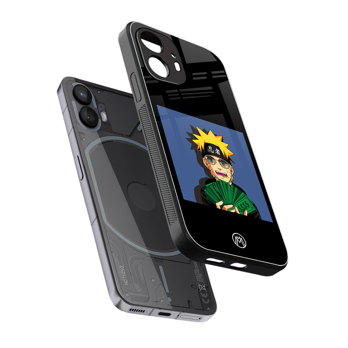 naruto hypebeast back phone cover | glass case for nothing phone 2