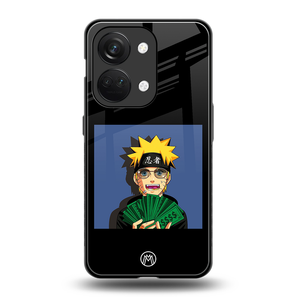 naruto hypebeast back phone cover | glass case for oneplus nord 3