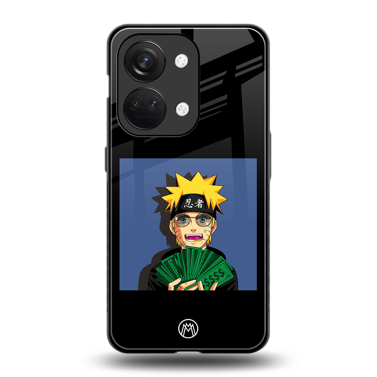 naruto hypebeast back phone cover | glass case for oneplus nord 3