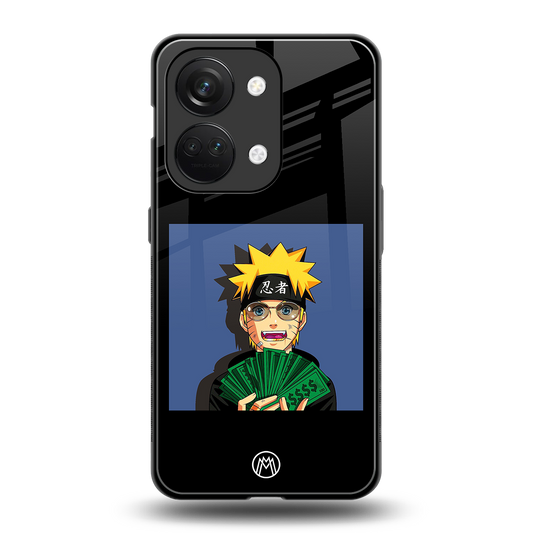 naruto hypebeast back phone cover | glass case for oneplus nord 3