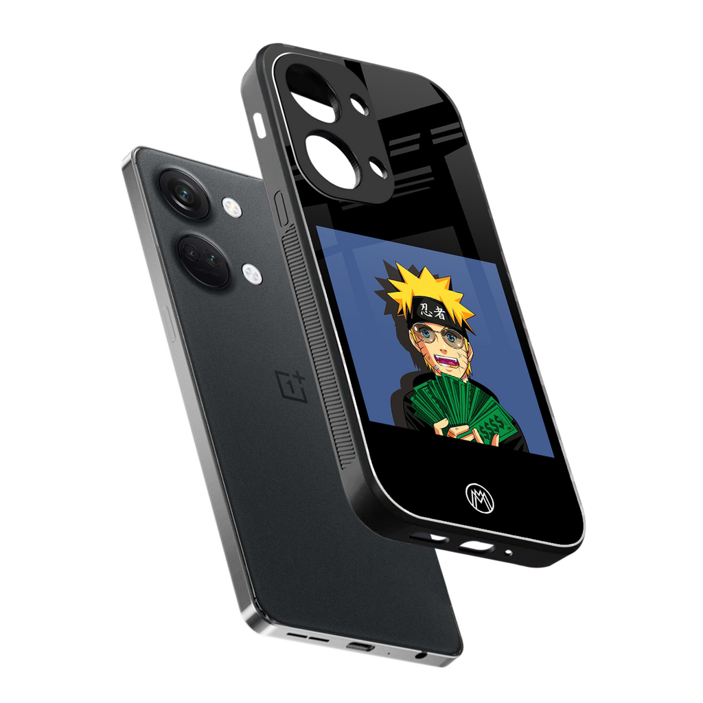 naruto hypebeast back phone cover | glass case for oneplus nord 3