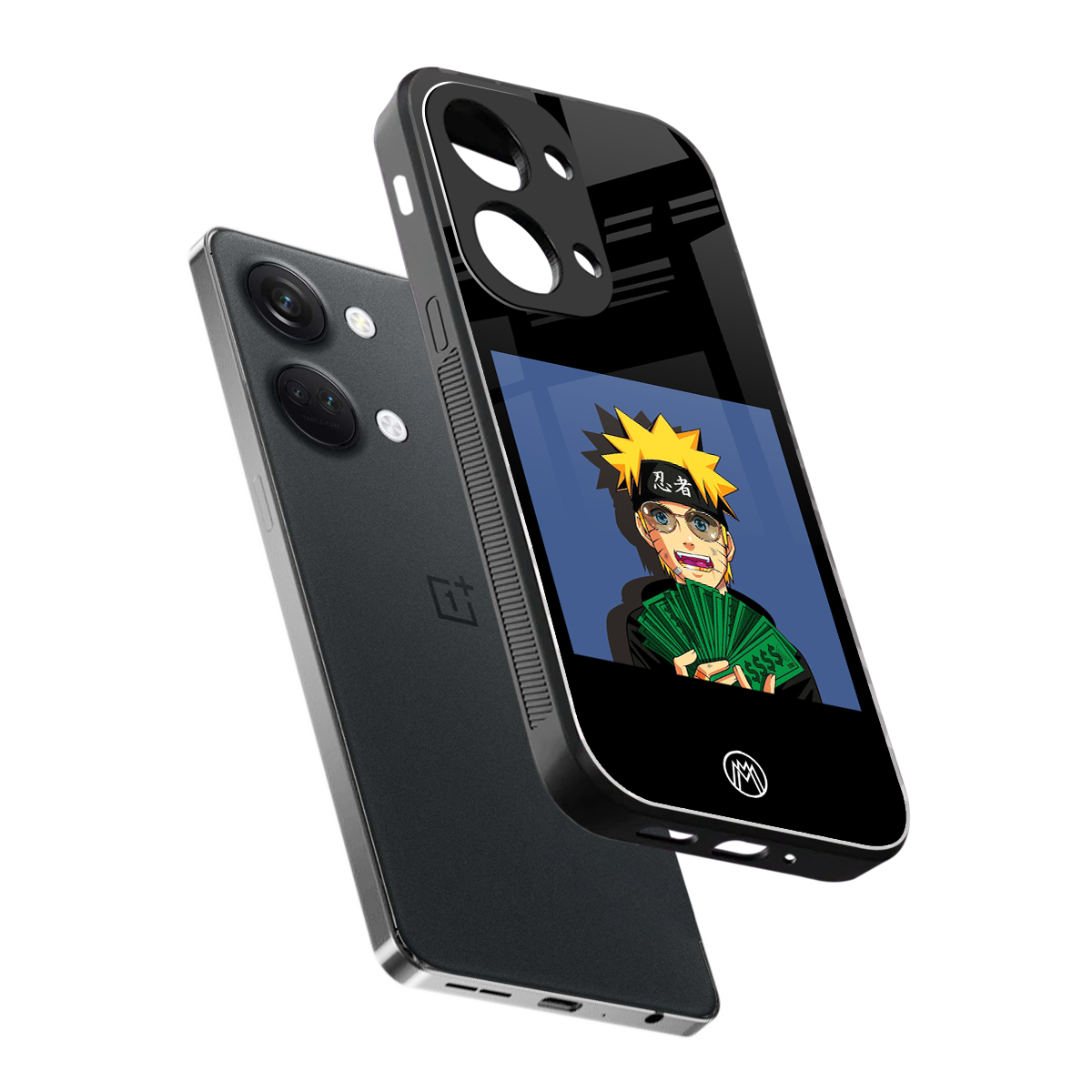 naruto hypebeast back phone cover | glass case for oneplus nord 3