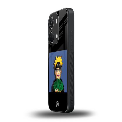 naruto hypebeast back phone cover | glass case for oneplus nord 3