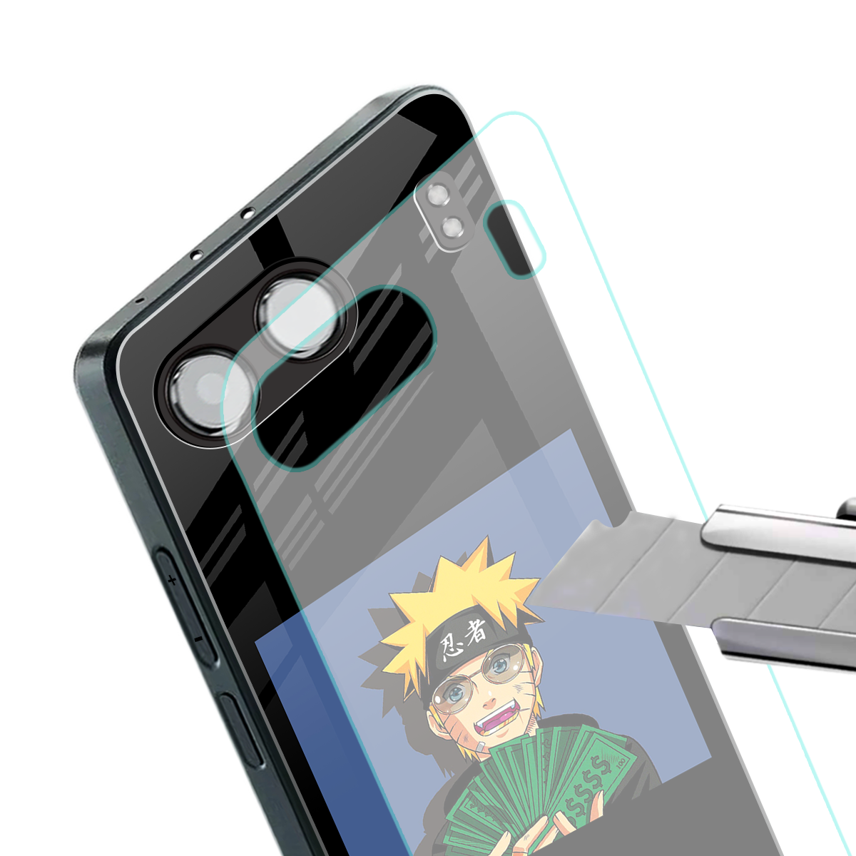 naruto hypebeast back phone cover | glass case for oneplus nord 4