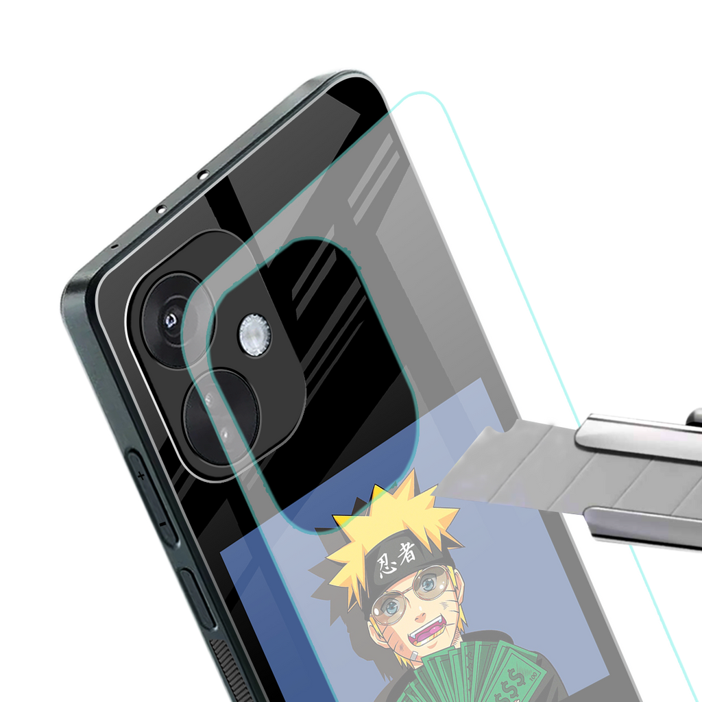 naruto hypebeast back phone cover | glass case for oneplus nord ce 3