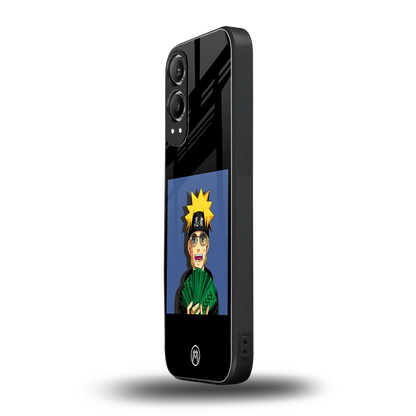 naruto hypebeast back phone cover | glass case for oneplus nord ce 4 lite