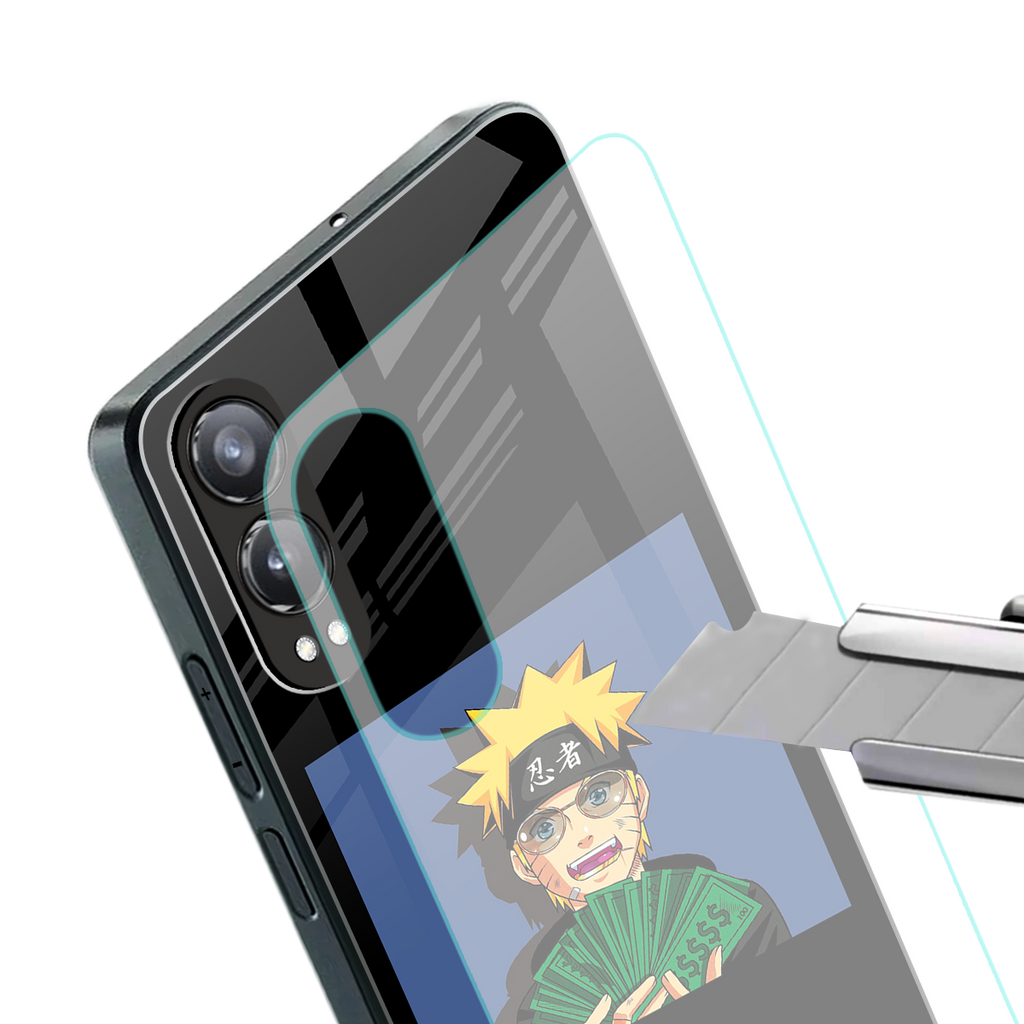 naruto hypebeast back phone cover | glass case for oneplus nord ce 4 lite
