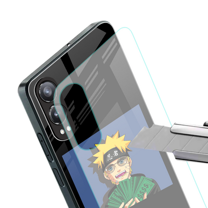naruto hypebeast back phone cover | glass case for oneplus nord ce 4 lite