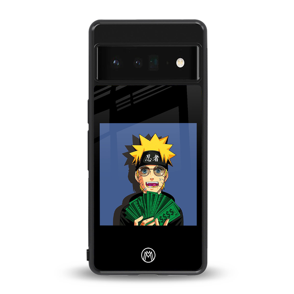 naruto hypebeast back phone cover | glass case for google pixel 6 pro