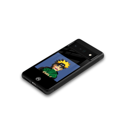 naruto hypebeast back phone cover | glass case for google pixel 6 pro