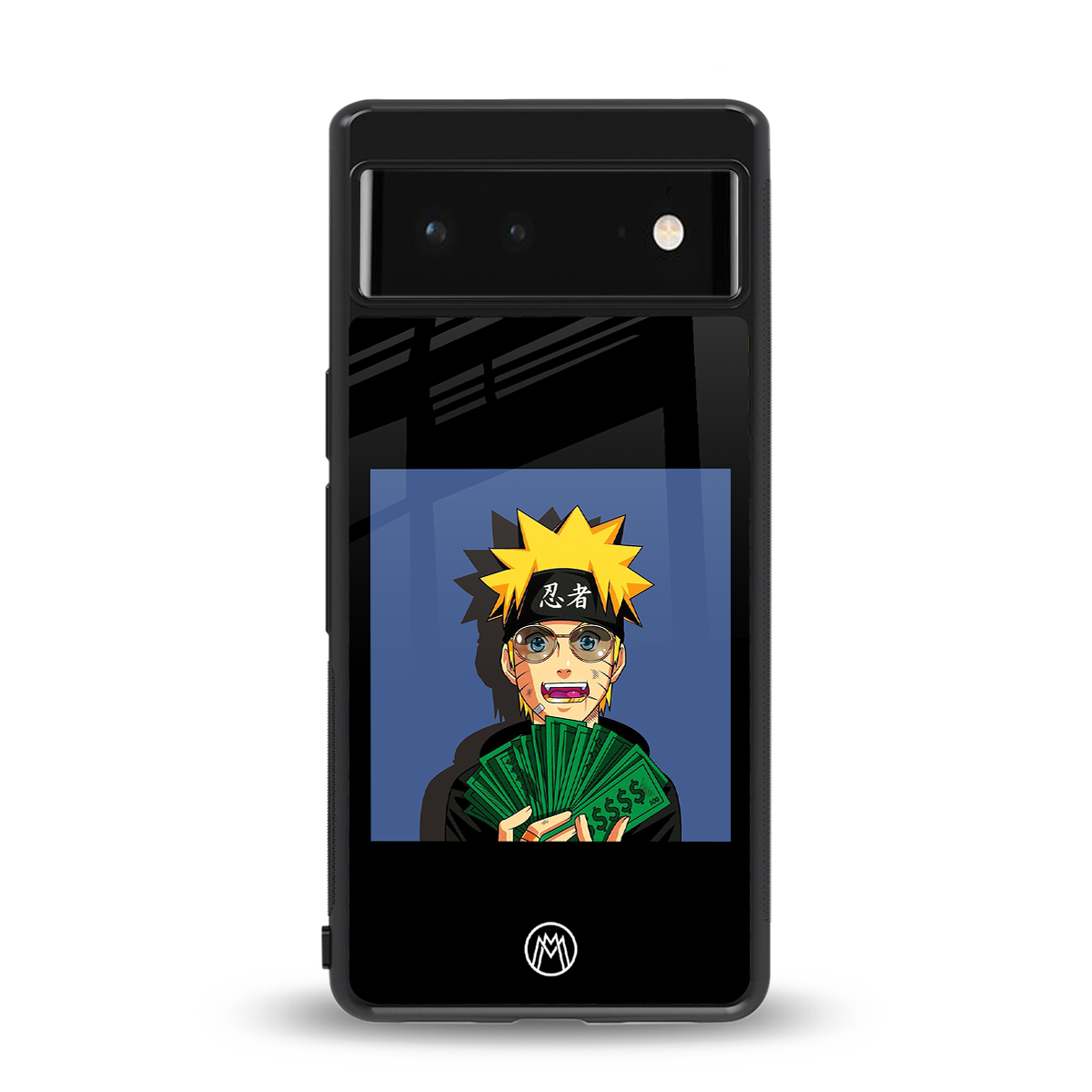 naruto hypebeast back phone cover | glass case for google pixel 6