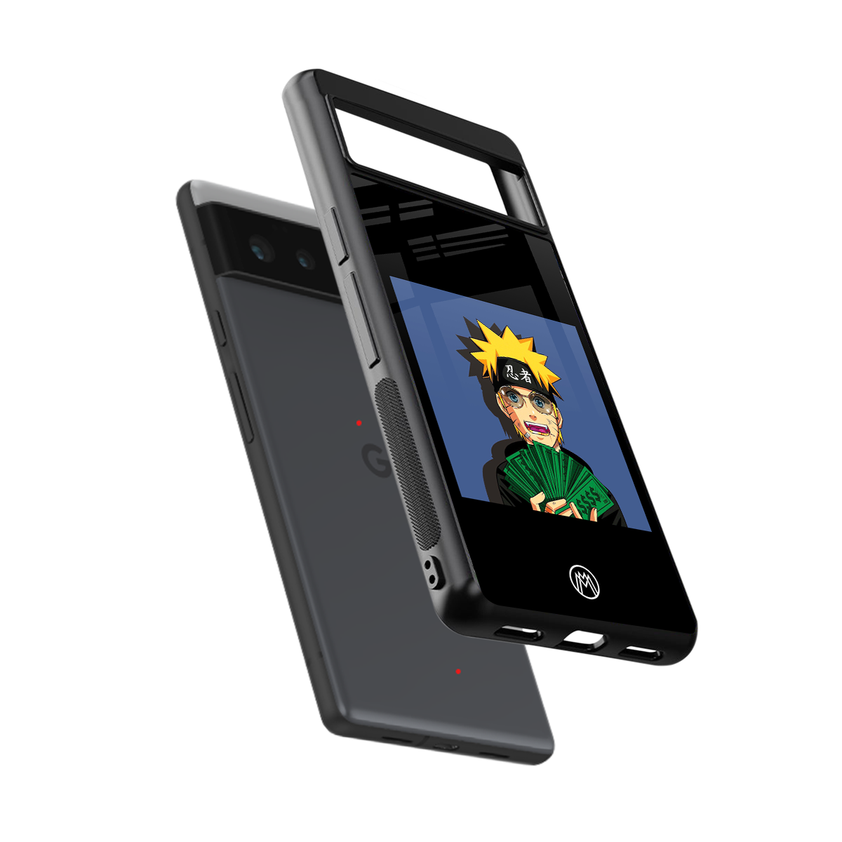 naruto hypebeast back phone cover | glass case for google pixel 6
