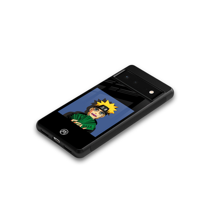 naruto hypebeast back phone cover | glass case for google pixel 6