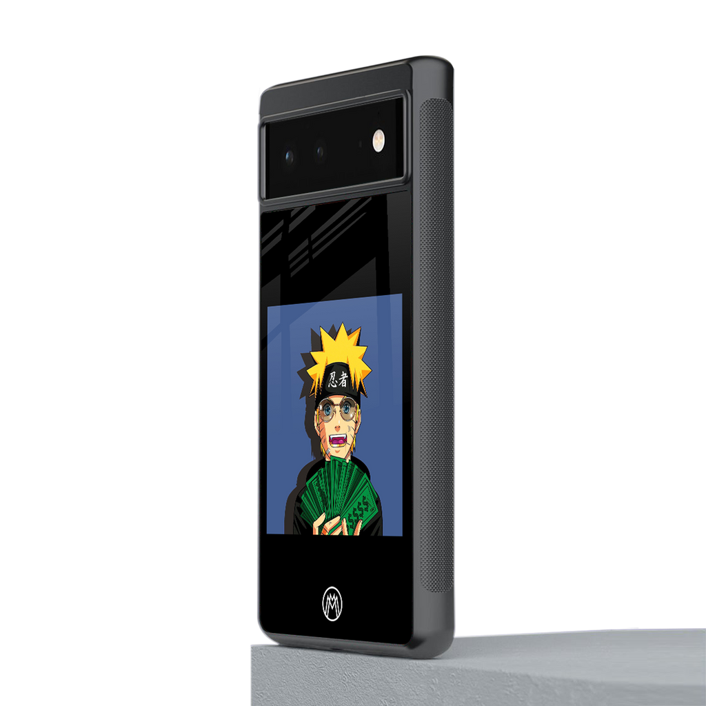 naruto hypebeast back phone cover | glass case for google pixel 6