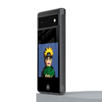 naruto hypebeast back phone cover | glass case for google pixel 6