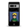 naruto hypebeast back phone cover | glass case for google pixel 7 pro