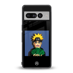 naruto hypebeast back phone cover | glass case for google pixel 7 pro