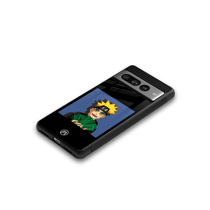 naruto hypebeast back phone cover | glass case for google pixel 7 pro