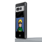 naruto hypebeast back phone cover | glass case for google pixel 7 pro