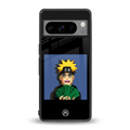 naruto hypebeast back phone cover | glass case for google pixel 8 pro