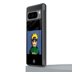 naruto hypebeast back phone cover | glass case for google pixel 8 pro