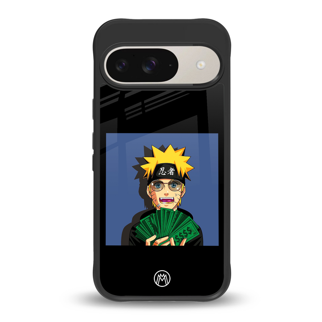 naruto hypebeast back phone cover | glass case for google pixel 9