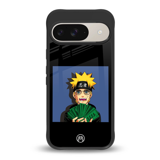 naruto hypebeast back phone cover | glass case for google pixel 9
