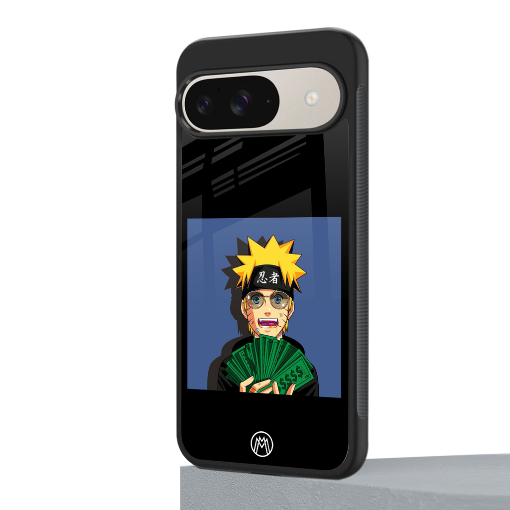 naruto hypebeast back phone cover | glass case for google pixel 9